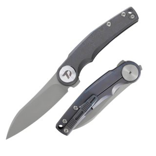 M390 Pocket Knife with Titanium Handle and Liner Lock System