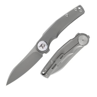 M390 Pocket Knife with Titanium Handle and Liner Lock System