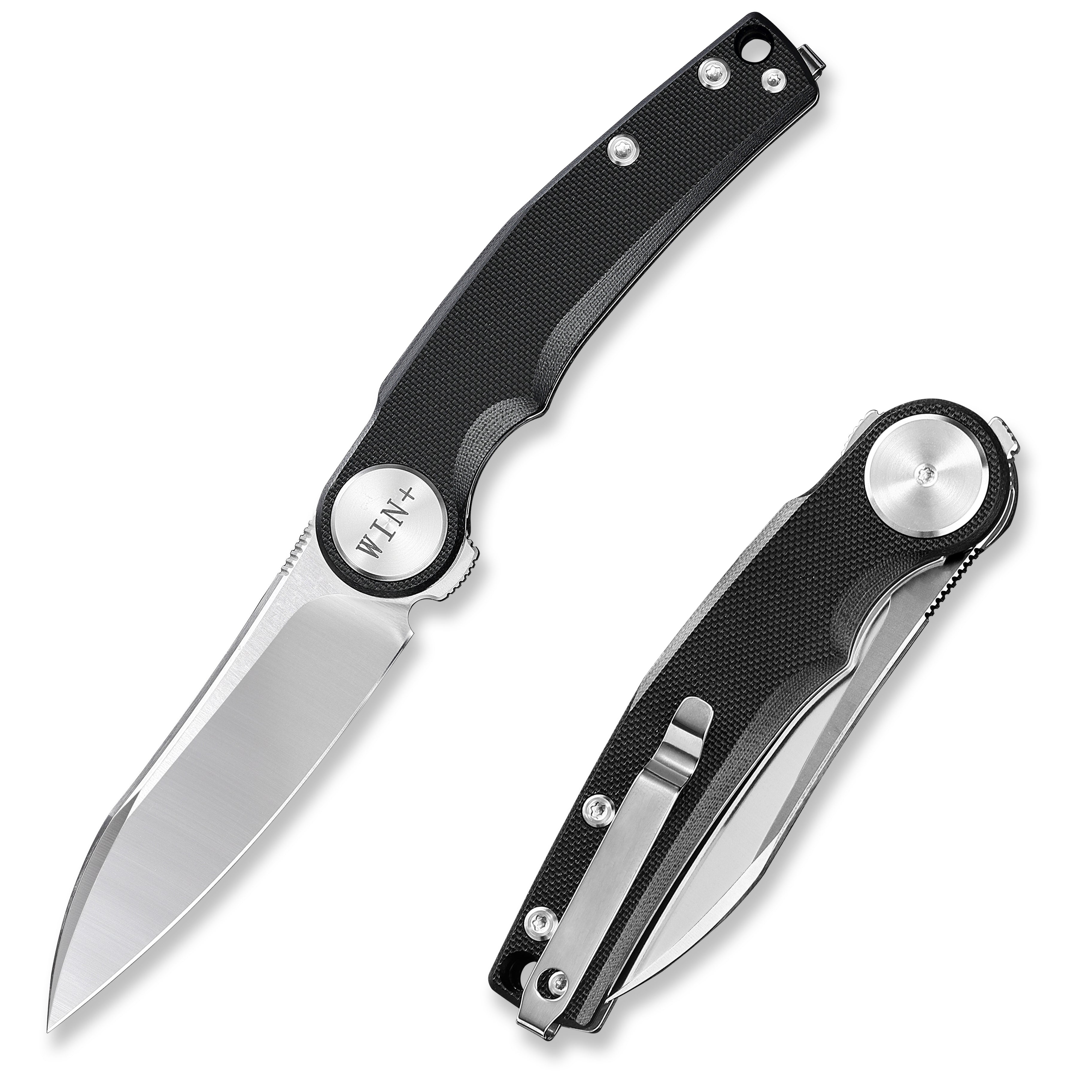 D2 Pocket Knife With G10 Handle And Liner Lock System