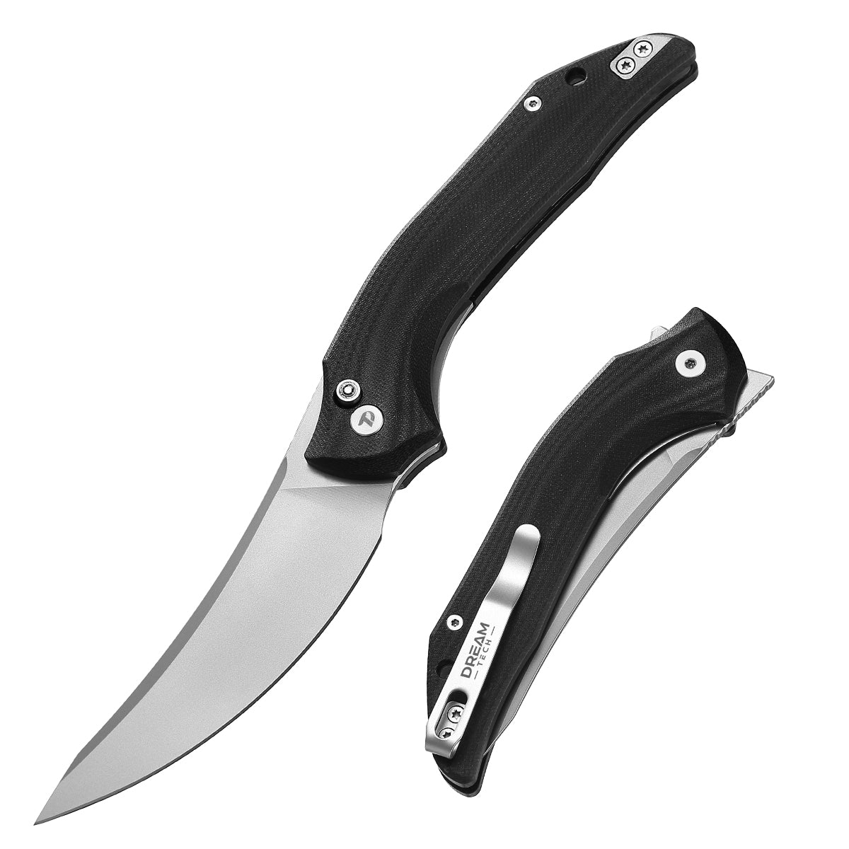 DREAMTECH Folding Knives G10 Knife D2 Blade Knife D3052GB