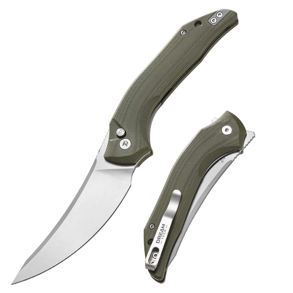 DREAMTECH Folding Knives G10 Knife D2 Knife D3052GGR