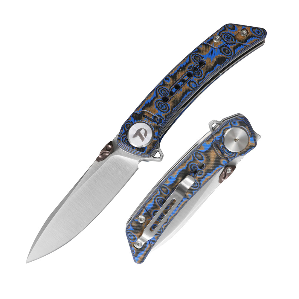 DREAMTECH Knife Folding Knife Micarta Knife 14C28N Knife D3610