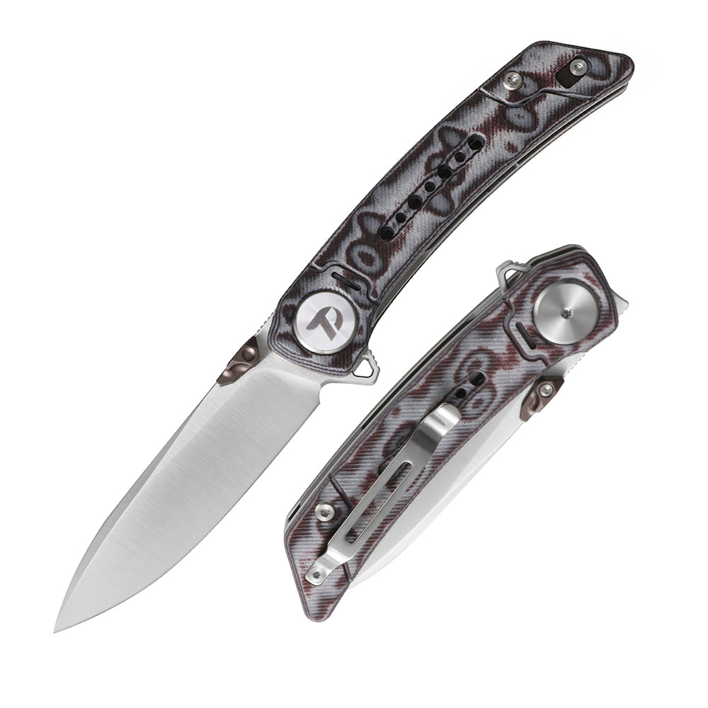 DREAMTECH Knife Folding Knife Micarta Knife 14C28N Knife D3610