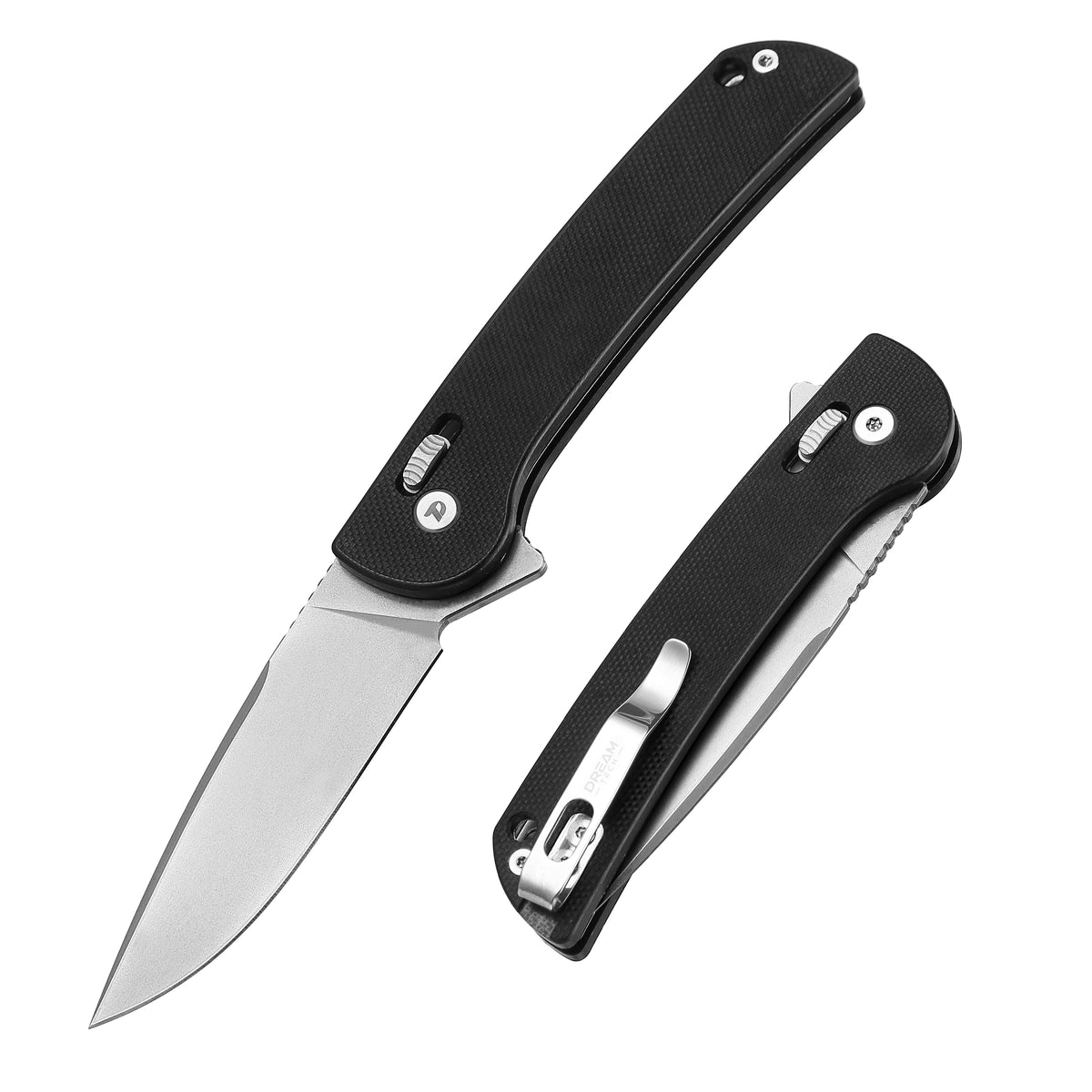 DREAMTECH Folding Pocket Knife G10 Handle D2 Blade Knife D4252GB