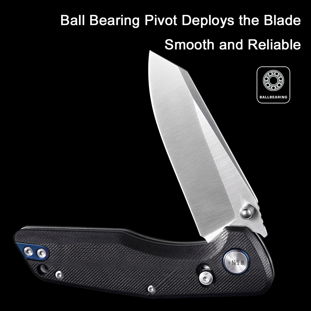 D2 Pocket Knife With G10 Handle And Axis Lock System (Our Patents)