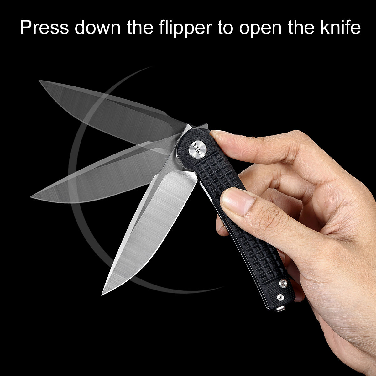 D2 Pocket Knife With G10 Handle And Liner Lock System D3613
