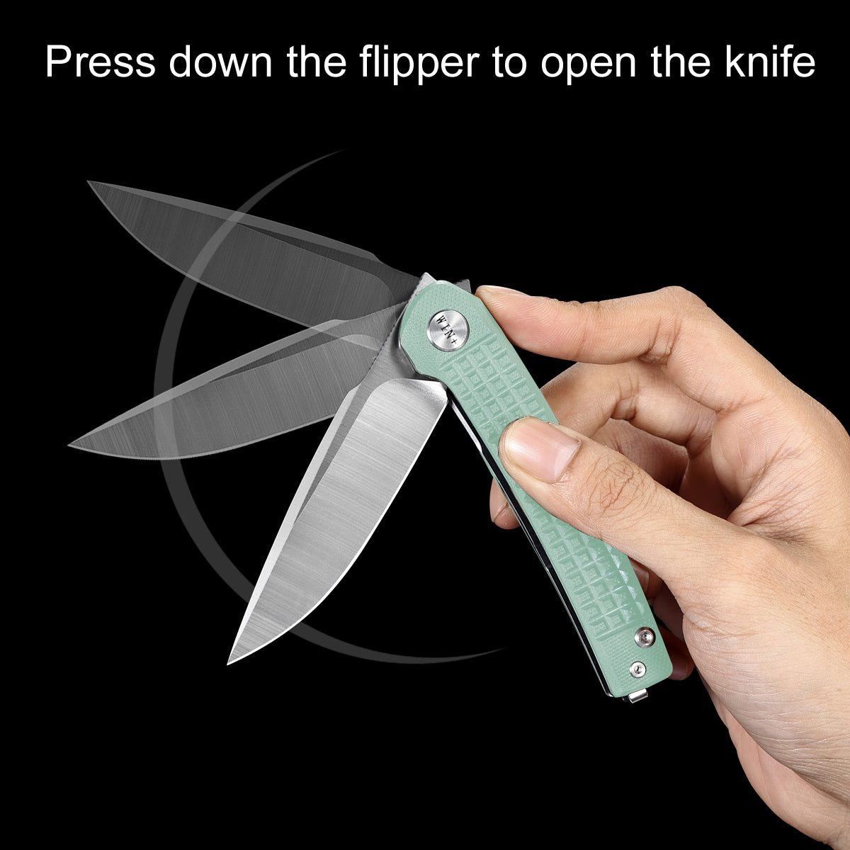 D2 Pocket Knife With G10 Handle And Liner Lock System D3613