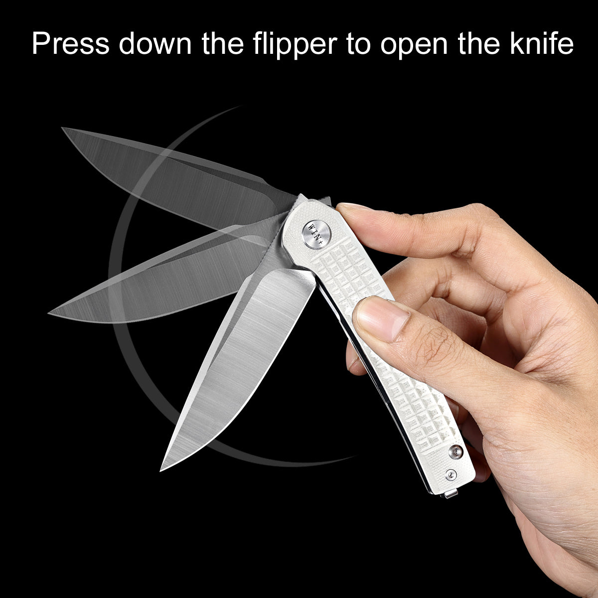 D2 Pocket Knife With G10 Handle And Liner Lock System D3613