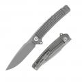 M390 Pocket Knife with Titanium Handle and Liner Lock System