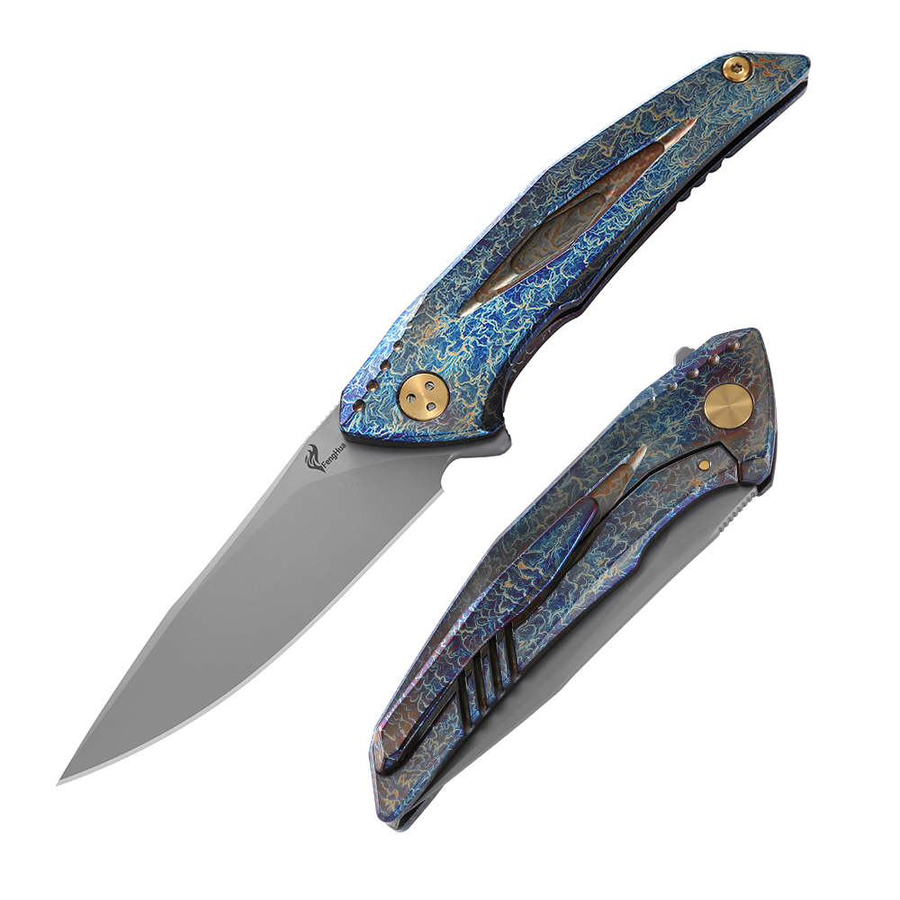 How to form beautiful flame blue handles.