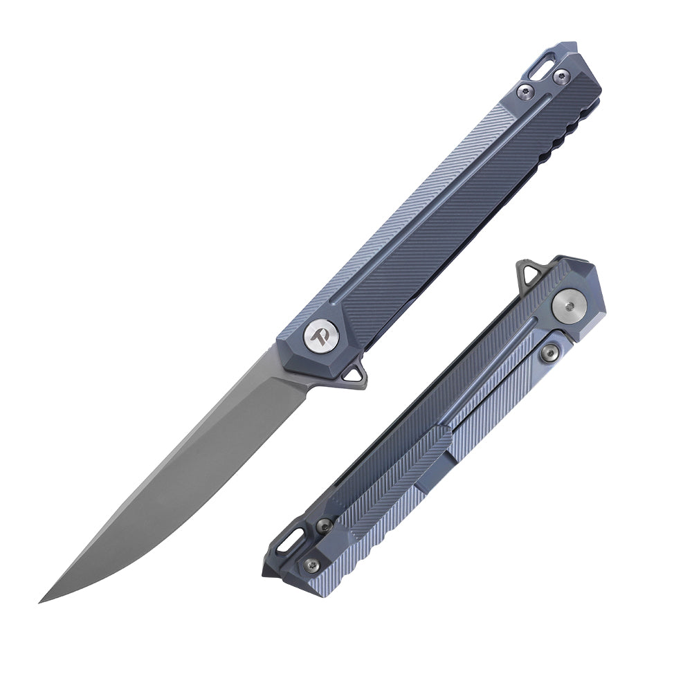 S35VN Pocket Knife With Titanium Handle And Liner Lock System D5311