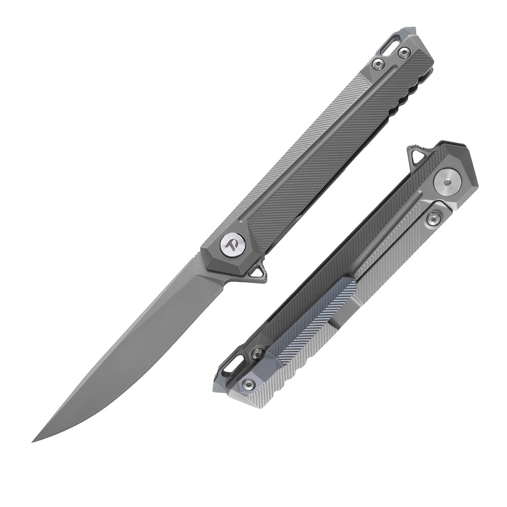 S35VN Pocket Knife With Titanium Handle And Liner Lock System D5311