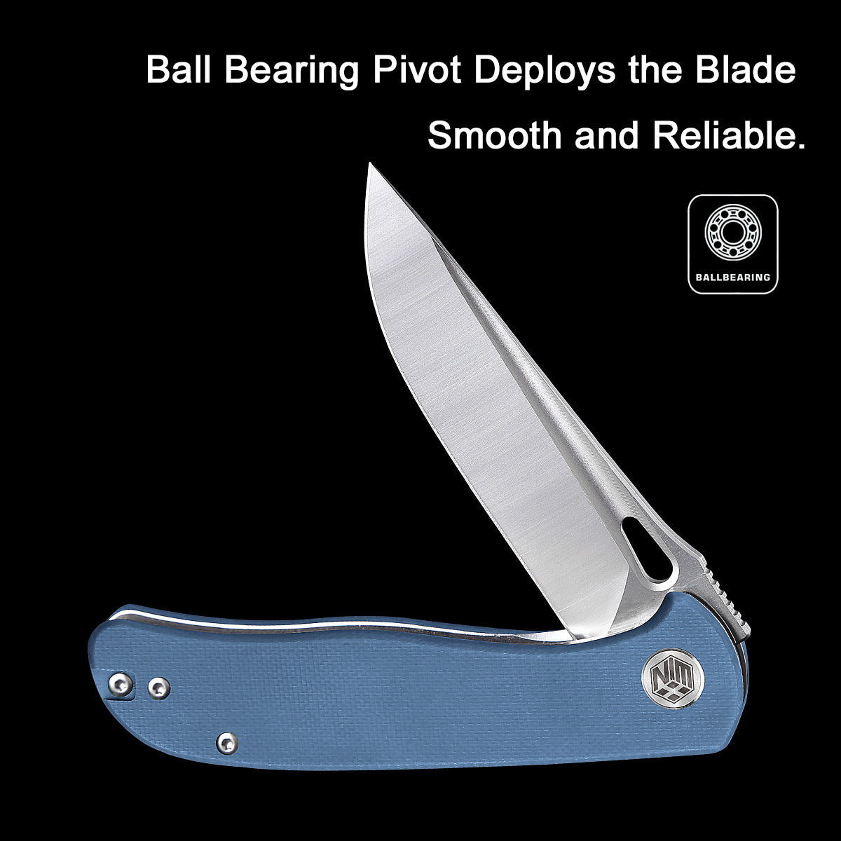 D2 Pocket Knife With G10 Handle And Liner Lock System