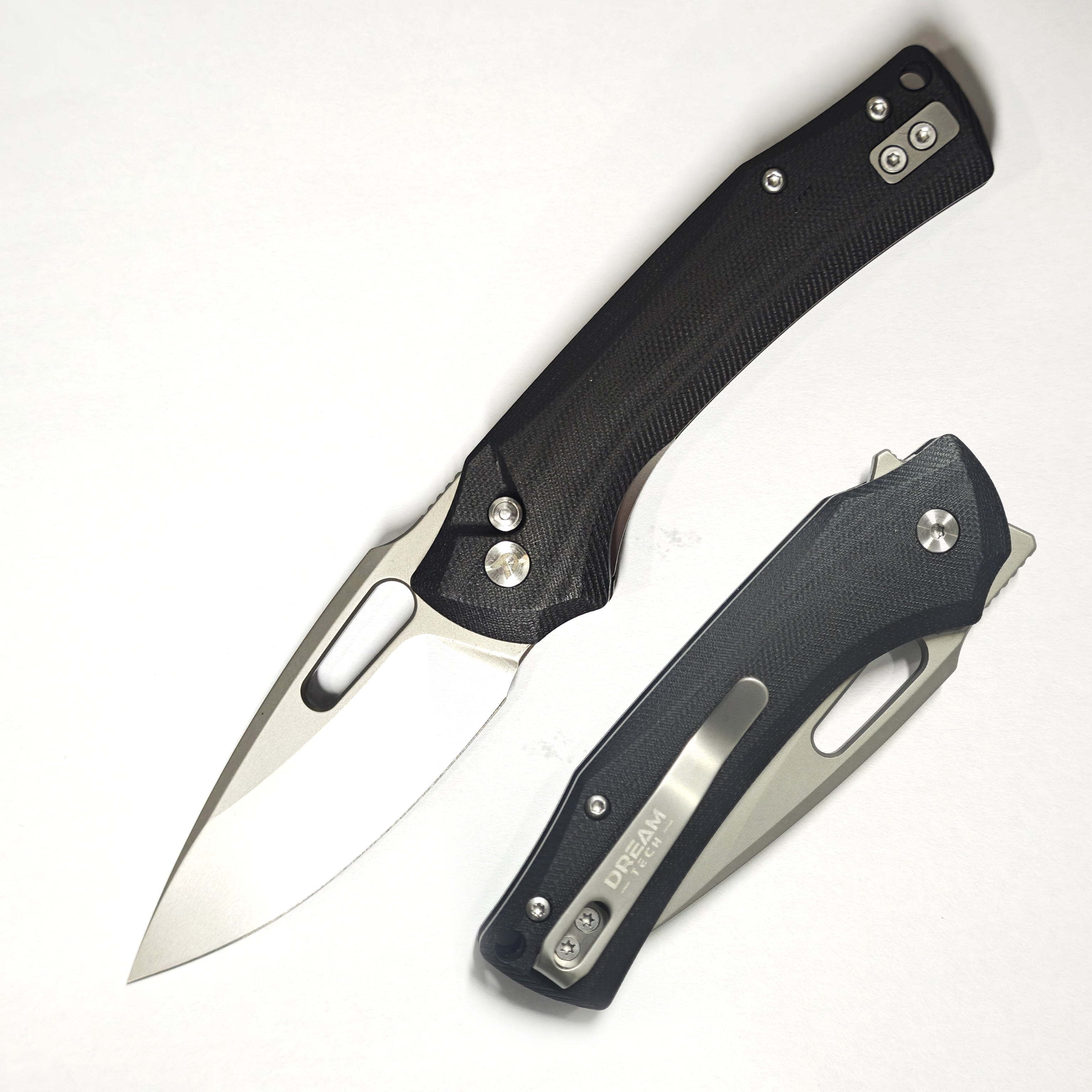 DREAMTECH Knife Folding Knife G10 Knives D2 Knife D4542GB