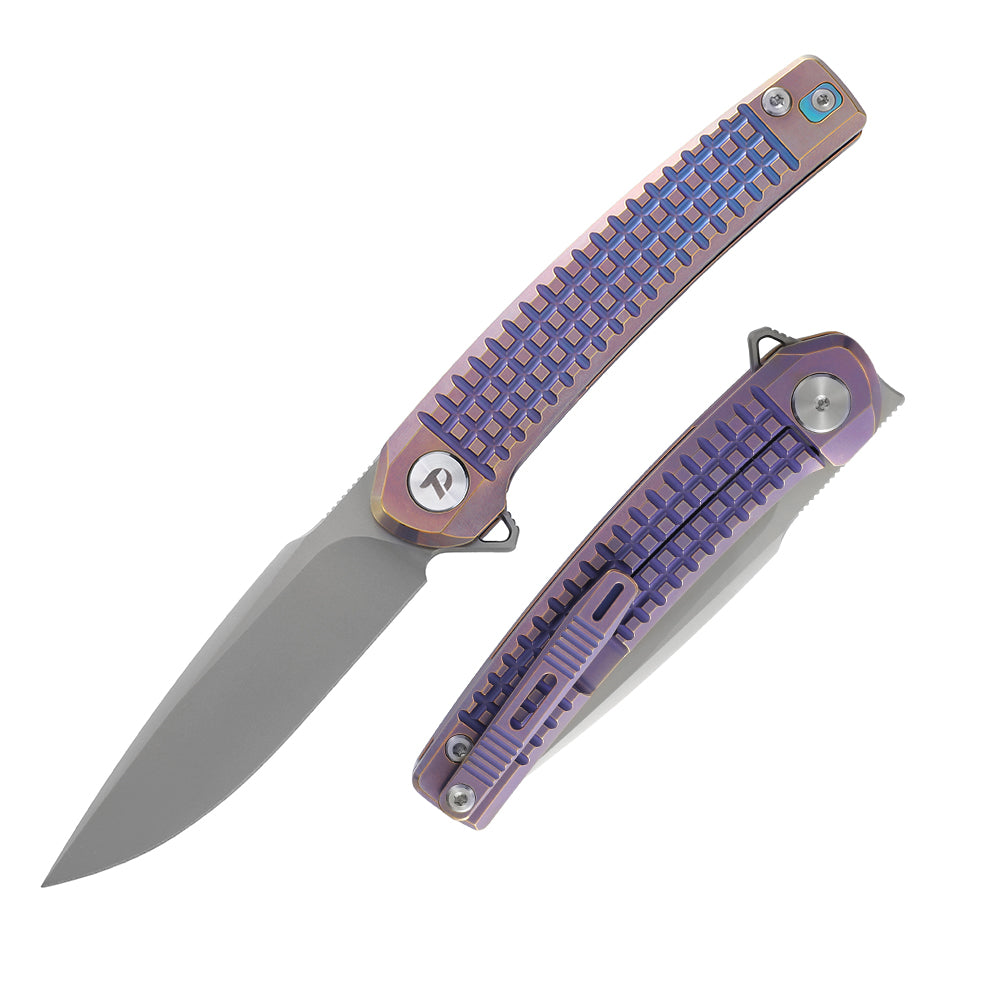 M390 Pocket Knife With Titanium Handle And Liner Lock System D9613