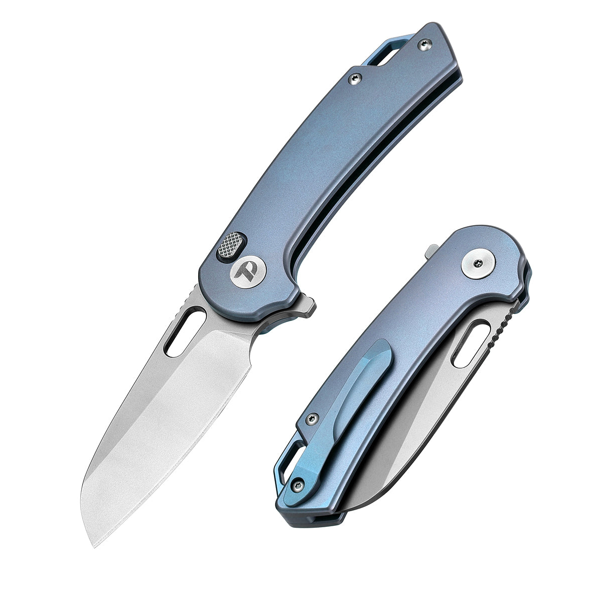 DREAMTECH Folding Pocket Knife Titanium Handle M390 Blade Knife D3599