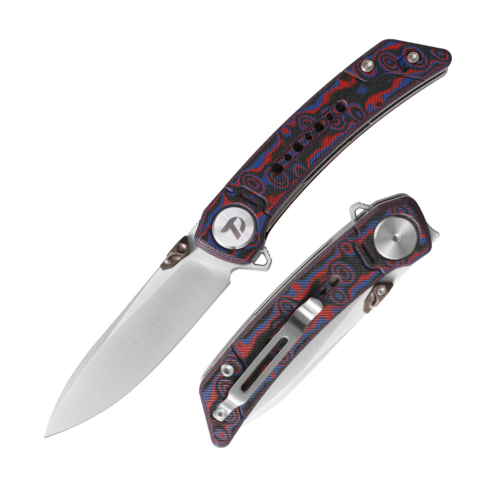 DREAMTECH Knife Folding Knife Micarta Knife 14C28N Knife D3610