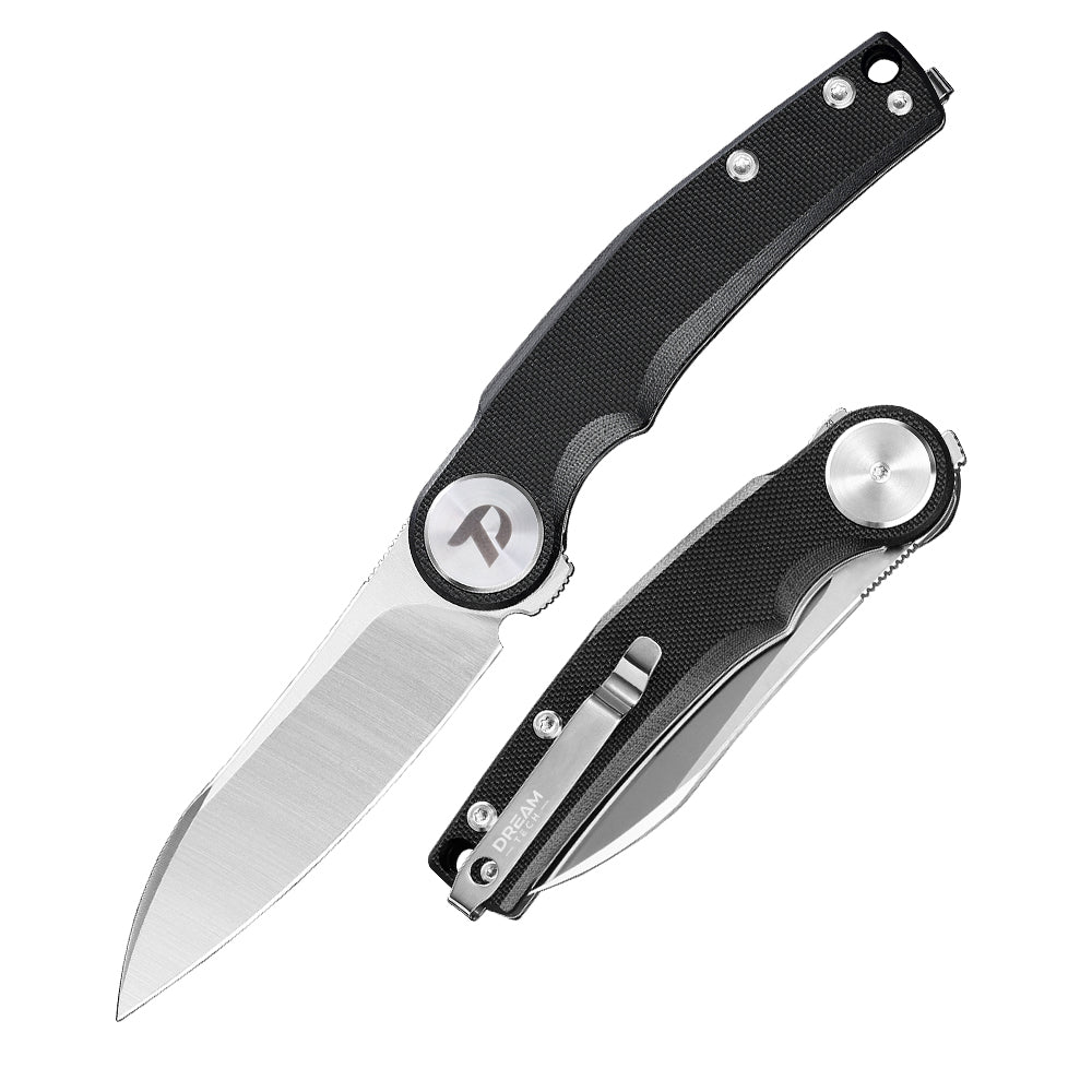 DREAMTECH Knives Folding Outdoor knife G10 Knives D2 Knife D3618