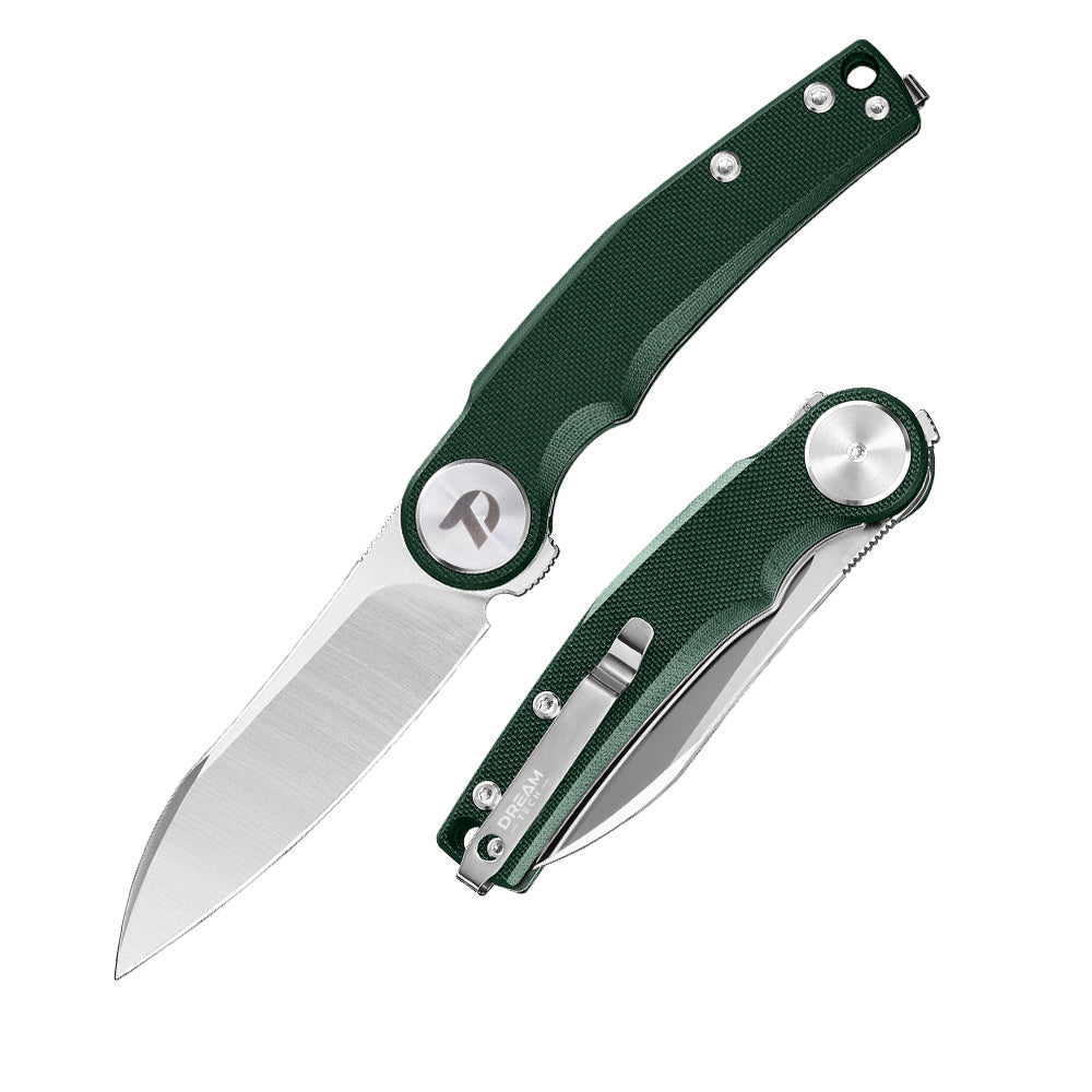 DREAMTECH Knives Folding Outdoor knife G10 Knives D2 Knife D3618