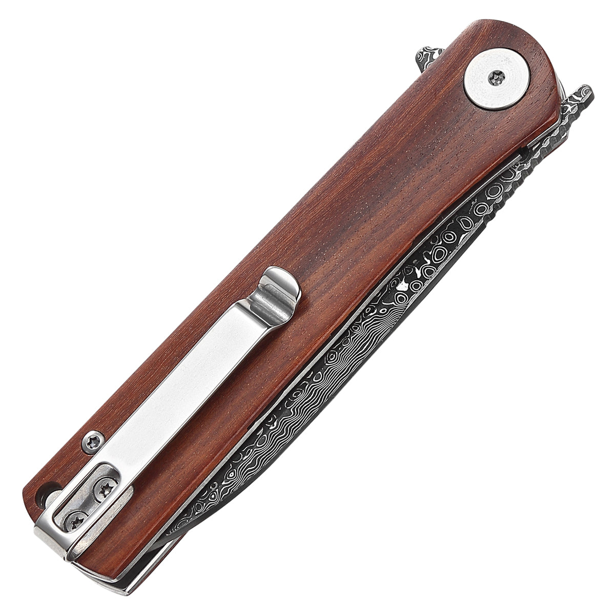 DREAMTECH Knife Folding Knife G10 Knives Damascus Knife D3896WD