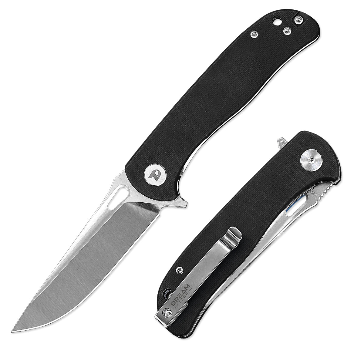 DREAMTECH Knife Folding Knife G10 Handle D2 Knife D3898
