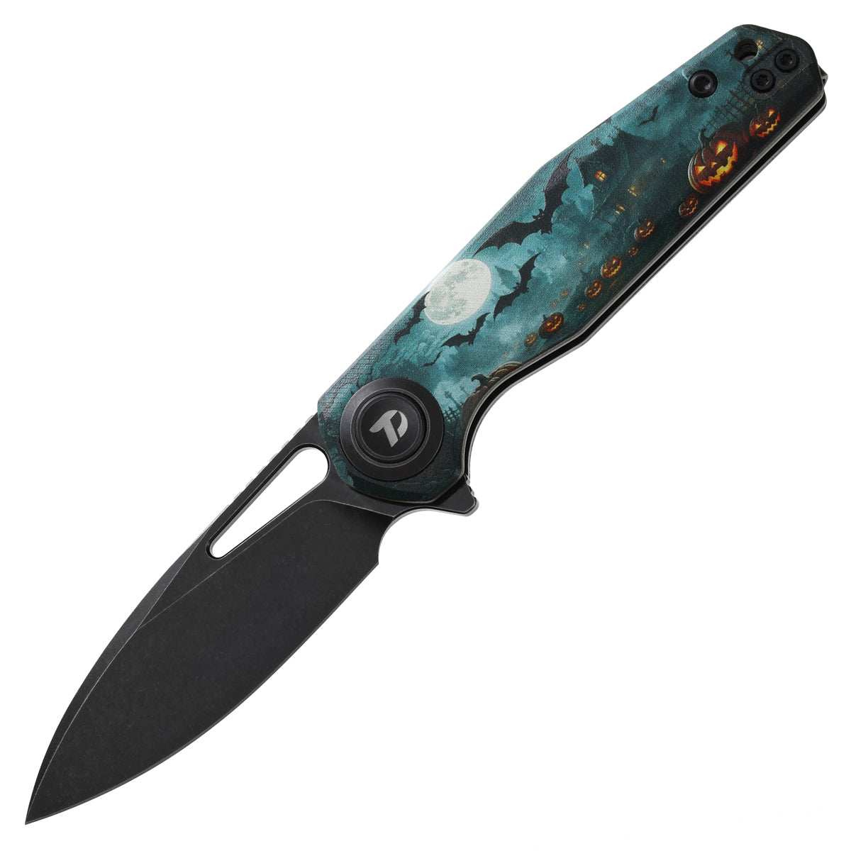 DREAMTECH Halloween Knife Folding Knife G10 Knives D2 Knife D4211GHB | Halloween Special Edition