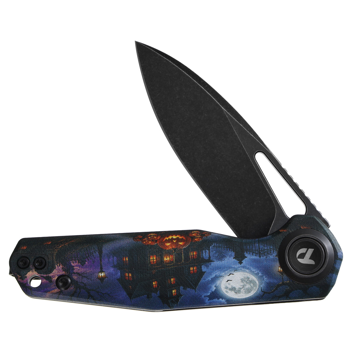 DREAMTECH Halloween Knife Folding Knife G10 Knives D2 Knife D4211GHH | Halloween Special Edition