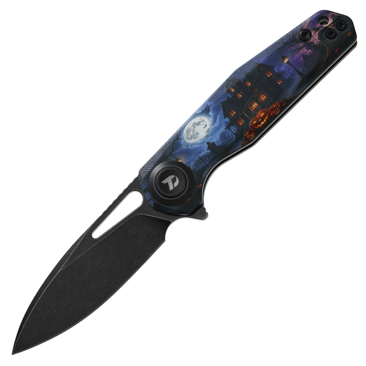 DREAMTECH Halloween Knife Folding Knife G10 Knives D2 Knife D4211GHH | Halloween Special Edition