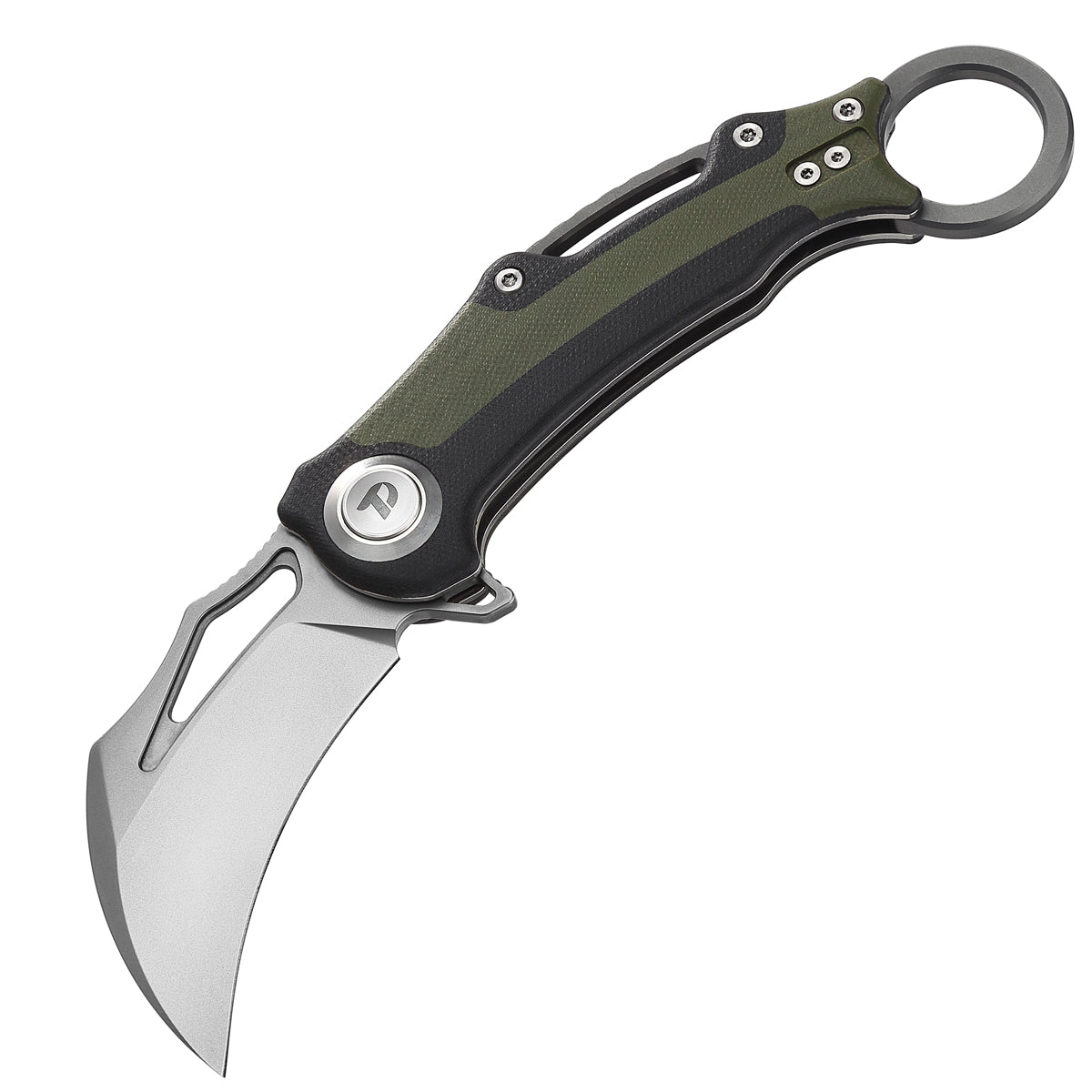 DREAMTECH Folding Pocket Knife G10 Handle 14C28N Knife D4221GBG