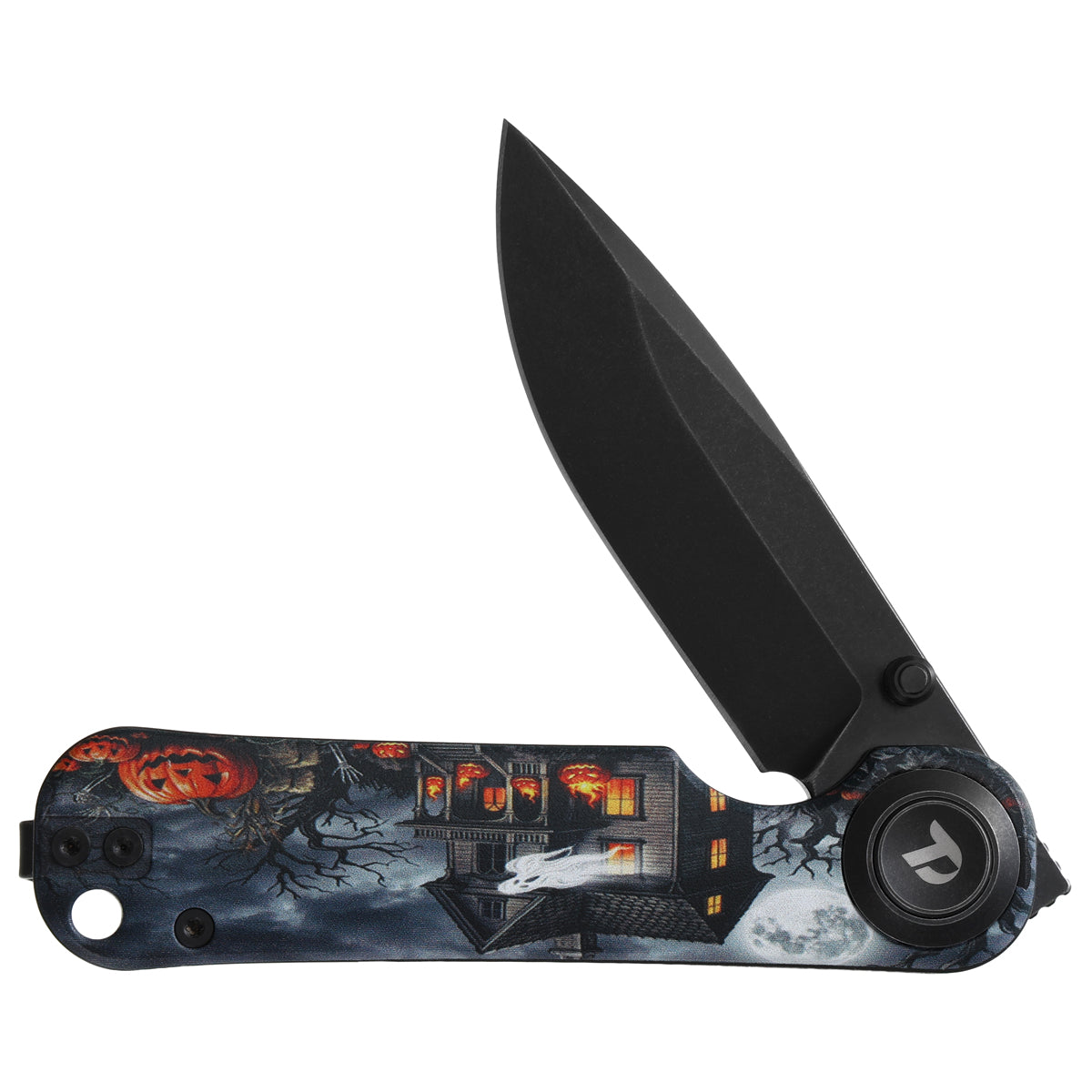 DREAMTECH Halloween Knife Folding Knife Aluminum Knives D2 Knife D4245AHH | Halloween Special Edition