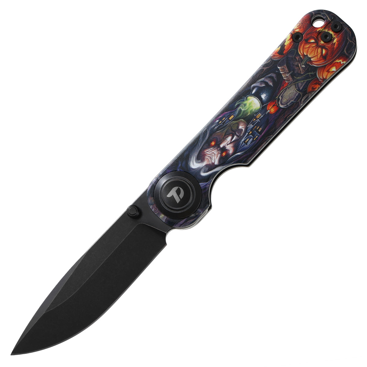 DREAMTECH Halloween Knife Folding Knife Aluminum Knives D2 Knife D4245AHM | Halloween Special Edition