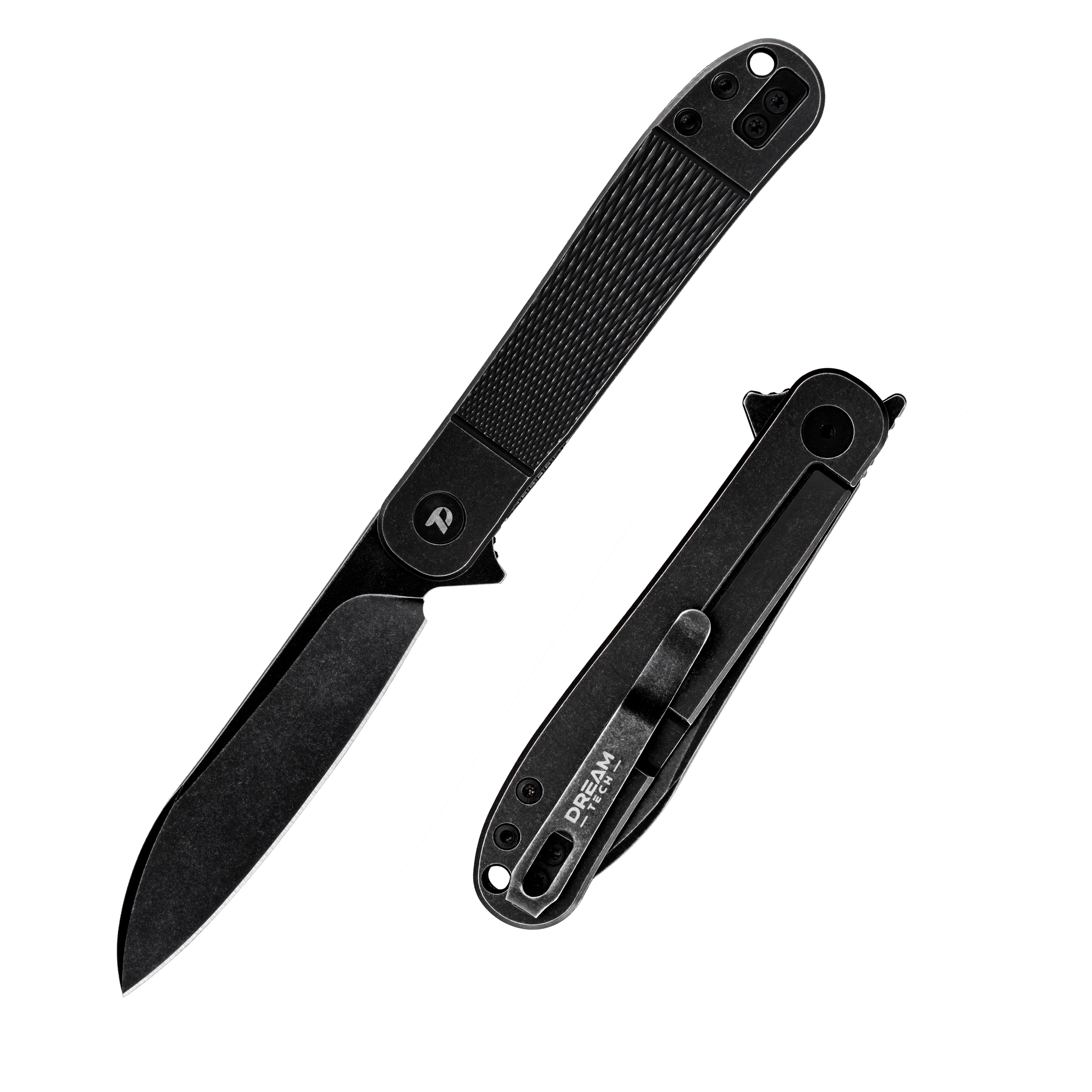 DREAMTECH Outdoor Knife Titanium Handle VG10 Blade Knife D4370
