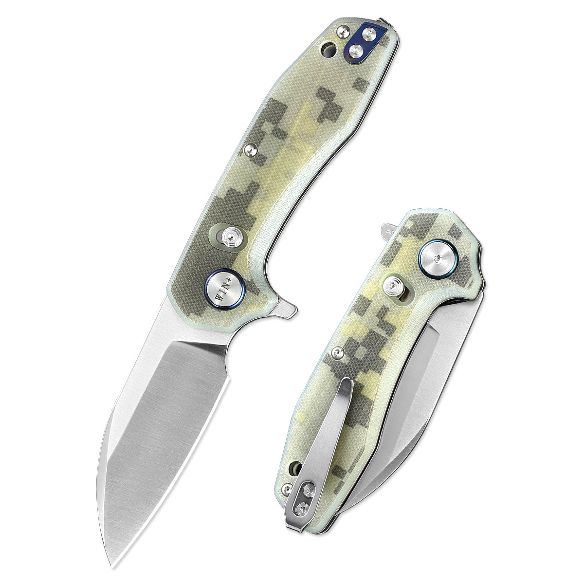 D2 Pocket Knife With G10 Handle And Axis Lock System (Our Patents)